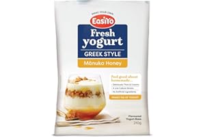 Easiyo Greek Style Manuka Honey Flavoured Yogurt Mix Sachet 210g For Use With EasiYo Yogurt Makers