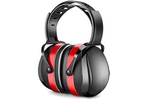 YANKUIRUI Ear Defenders Muffs Noise Reduction SNR 34dB Safety Ear Protectors Provide Hearing Protection For Shooting, Construction, Yard Work, Machinery Work Mowing