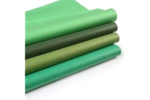 HELACUEIL 120 fogli di carta velina sfusa 50x35cm, di carta velina da regalo per matrimoni feste di compleanno artigianato Natale (serie verde)