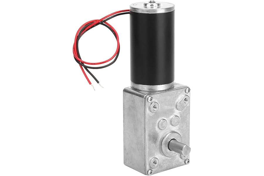 12v Worm Gear Motor, Worm Gear Motor High DC Motor 30rpm High Torsion Speed Reduce Electric 8mm Shaft Motor