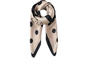 MAIRY Schal für Damen | Quadratischer Satinschal | Koptuch Haarband | Multifuntionales Vierecktuch Armtuch | Designer-Tuch Sport-Halstuch Sportschal