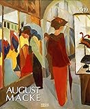 August Macke 203519 2019: Kunstkalender mit Werken des Künstlers August Macke. Großer Wandkalender mit Meisterwerken aus dem Expressionismus. Format: 45,5 x 55 cm, Foliendeckblatt by 