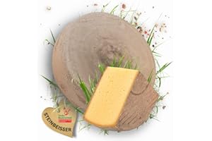 ‎TIROLER BAUERNSTANDL DIE HEIMAT DER TIROLER SCHMANKERL. Tiroler Bauernstandl - Steinbeißer [1 Kg] Käse am Stück Butter Käse Probierpaket Käsefondue Set Käse Aufschnitt Schmelzkäse laktosefrei Käseplatte Käsefondue Raclette-Käse Fondue Käse Gouda Paket