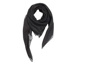 Freak Scene® Sciarpa di cotone ° unicolore ° stoffa quadrata