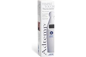 ADC Thermomètre Médical Numérique Temporal Adc Adtemp 427 Non Invasif, à Mesure Rapide (6 Secondes) , Enfants et Adultes