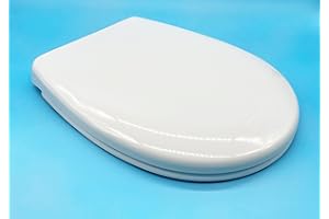 PLASTISAN Tapa y asiento de inodoro con caida amortiguada - Compatible con Gala Bacara