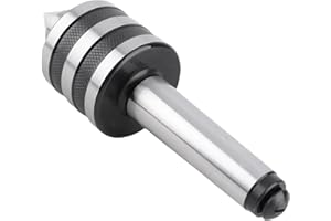 GOTOTOP Contrapunto Torno MT3, 60 Grados Torno de Centro Rotativo de Precisión MT3 Centro de torneado para Torno de Trabajo de Metal Herramientas de Torno para Torneado