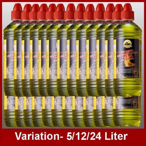 Hochleistungs Brenngel Firegel – Wählen Sie aus 5, 12, 24 Liter (klein) - 2