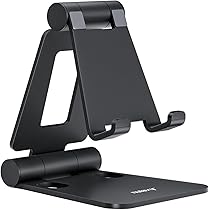 CCT15 Portable Folding Phone Holder Adjustable Anti-Slip Tablets Metal - View #2