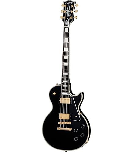 Epiphone Les Paul Classic - Ebony : Amazon.pl: Instrumenty muzyczne