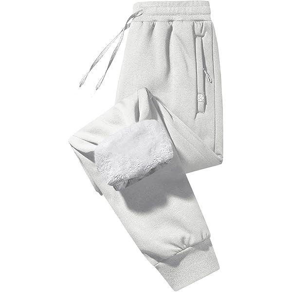 Pioneer Camp Fleece joggingbroek voor heren, warme thermische broek met antistatische zilvervezel, zacht en comfortabel voor winter, vrije tijd en outdoor, Donkerblauw, XXL