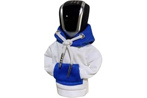 WANGDUODU Sweat à Capuche pour Levier de Vitesse, Housse de Protection pour Levier de Vitesse, décoration de Noël pour Levier de Vitesse, Motif Pull