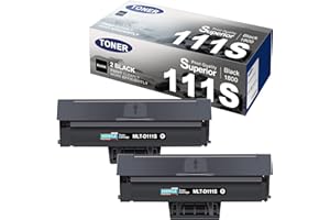 KEENKLE Pack of 2 MLT-D111S Toner Black Compatible with Samsung MLT D111S MLT-D111L Printer Cartridges for Xpress M2070w Toner M2070 M2026w M2026 M2070fw M2020 M2020w M2022w M2022 M202x