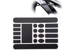 LJFEA Bicicleta Cadena Espaciador lámina autoadhesiva Cuadro Protector Protección de Pintura MTB BMX Cadena lámina de protección de Pintura