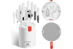 Live4gadgets Stocking Fillers For Men Keyboard Cleaner Kit, Electronics Cleaning Kit, Portable, 20 in 1 Multi-Tool Kit for Phones, Tablet, Computer, PC Monitor,TV Camera Lens with 2.5ml Mist Spray
