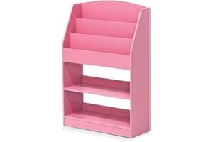 Furinno Lova Libreria Bassa, Rosa