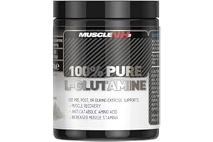 MUSCLENH2 Muscle Nh2 L Glutamine Powder, Unflavoured, 500g, 100 Servings, Amino Acid, Supports Muscle Recovery, Boosts Immune System, Gut Health