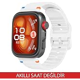 Huawei ile Uyumlu Watch Fit 3 / Fit 4 / Fit 4 Pro Uyumlu Spor Silikon Kordon