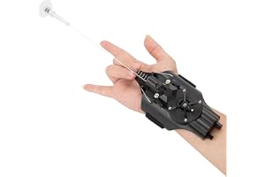 Tuwei Spider Web Shooters for Kids, Web Launcher String Shooters Toy, Spider String Shooter Real Silk for Superhero RolePlay, Real Rope Launcher, Cool Gadgets Great for Men and Kids
