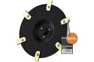 BEOS® Premium Tuner - Disque de Lame pour 6X Lames - Segway Navimow H- série - Disque de Lame renforcé de Fibres de Verre - Disque Rotatif Compatible avec H- série H500 | H800 | H1500 | H3000