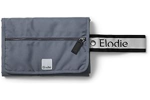 Elodie Details Fasciatoio Portatile Borsa Impermeabile (2 Spugne inclusive) - Tender Blue, Blu