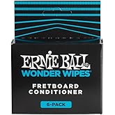 ERNIE BALL Wonder Wipes Fretboard Conditioner 6lı Paket Klavye Bakım