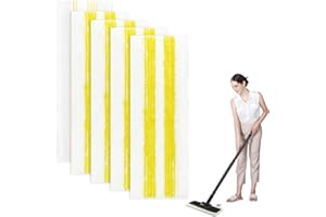 VEXRAN 5 Pièces pour Kärcher EasyFix Bonnettes Nettoyeurs Vapeur Serpillere Kit, pour Kärcher EasyFix SC 1, SC 2, SC 3, SC 4, SC 5 Microfibre Lingette Accessoires, pour Tous Types de Sols