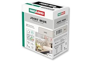 Parexlanko, Joint Mur, Joint hydrofugé pour carrelage (1 à 6mm), Gris, 1kg
