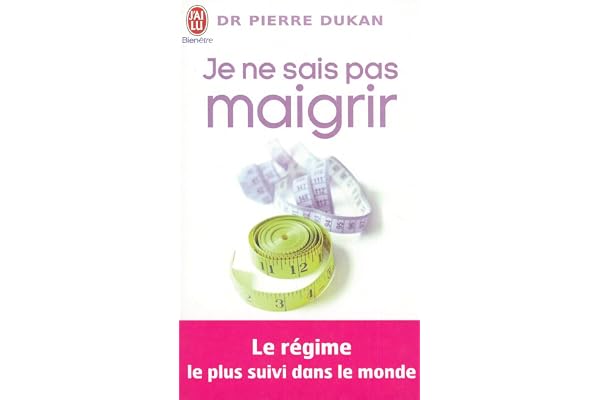 Je ne sais pas maigrir
