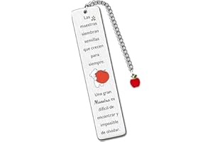 HZBLAZ Marcadores de Libro Maestros Día Apreciar Regalo Mujer Marcador Gracias Recuerdo Cumpleaños Jubilación Apreciar Navidad Acción Mujeres Accesorio Las Maestras Siembran Semillas Que Crecen Para Siempre