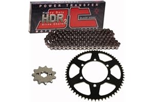 JOMTHAI ASAHI Chain Set Suitable for Yamaha YZF R125 08-18 Chain JT 428 HDR 132 Open 14/48