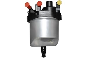 UENOPEDIN MJ Fuel Filter Housing with Filter Fits for C3 C4 C5 Mk3 206 207 208 308 508 2008 3008 4008 5008 PARTNE-R 1.6 HDi 2008-2018, Part# 9809757980