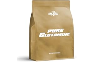 BODYWORLDGROUP BULK, PURE L-Glutamin Pulver - Geschmacksneutral- Hohe Reinheit ohne Zusätze - Laborgeprüft - 100% Micronized L-Glutamine Aminosäure, Verpackung kann variieren (Neutral, 300 g)