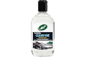 Turtle Wax Clearvue Répondant de pluie de voitures 300 ml - Améliore la visibilité sur la route par tous les temps, y compris la pluie, le grésil et la neige - une glisse facile à utiliser sur la formule pour la surface extérieure en verre, y compris l'écran du casque de moto, Vert, 300ml