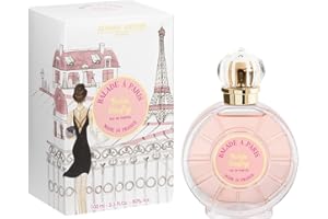 JEANNE ARTHES - Eau de Parfum Femme French Way Of Life - Balade à Paris - Soirée sur Rooftop - Floral & Frais - Patchouli & Vanille - Fabriqué en France à Grasse - Cadeau femme - 100 ml