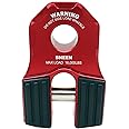 BNEEN Winch Shackle Hook Link, Aluminium Alloy 16000lb Loading Universal Flat Tow Hook Mount Rustproof for Pickup for ATV for Trucks (Red)
