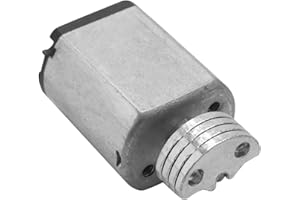 Hefddehy DC1.5V-9V 0.08A 3200 RPM Velocità di uscita Motore vibrante, 18x15x12mm