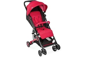 Chicco - Poussette Canne Miinimo 3 - Voyage en Cabine, Compacte et Légère - Red Passion