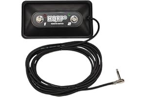 HQRP 2 Button Guitar AMP Footswitch for Peavey 03022920/03008010/03014070 Fits Nashville, Valveking, Windsor, Special, Envoy, Bravo, Amps Plus HQRP Coaster