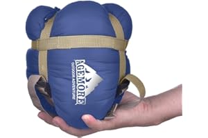 Agemore Ultra-light Warm Weather Rectangular Sleeping Bag, 75" L x 30" W, Lightweight Envelope sleeping bag for Outdoor Camping, Backpacking & Hiking - Fit for Kids, Teens and Adults