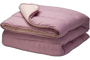 Pikolin Home Edredón/Relleno nórdico hipoalergénico, Tacto Pluma, otoño-Invierno, 300gr/m², Fibra, Malva, Cama 80/90-150 x 220 cm