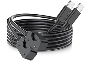 MOHLYTHRIX 2 Pack Charger Cable for Samsung Galaxy Fit 3 USB C Magnetic Wireless Charging Cable Replacement for Galaxy Fit3 Charging Dock, 3.3ft