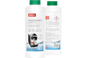 COFFIX Uniwersalny odkamieniacz do ekspresów do kawy 500ml - Wydajny, nawet do 5 cykli - Kompatybilny z Delonghi, Jura, Siemens, Krups, Melitta, Nivona, Dr. Coffee