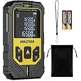 Nikotek Metro Laser 50M, Distanziometro Laser IP54 Strumento di Misurazione Digitale Portatile Telemetro con Livelli a Bolla 
