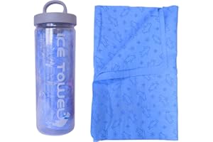 DIQC Pet Towels Quick Drying Dog Grooming Towels Anti-bacteria Super Absorbent Dog Shammy Towel Blue PVA Synthetic Chamois Cloth for Small Medium Animal Daily Use Outdoor Indoor 85 * 33 cm