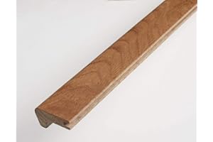 UNIVERSAL MOUDLINGS Solid Oak Stair Step Nosing for 15mm Engineered & Solid Floors T&G (Golden Oak)