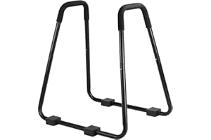 MAXSTRENGTH Push Up Stand Dip Station Home Gym Fitness Strength Training Workout Calisthenics dipping stands dips Stable fitness parallettes dips bars