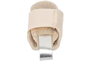 Airshi Férula del Dedo del Pie, Protección del Dedo del Pie Placa de Aluminio del Corrector del Dedo del Pie del Martillo de Doble Propósito para la Fasciti Plantar para Caminar (M Pie