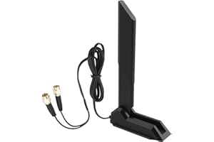 XINZHIZHU Wifi Antenna PC Wifi 6E Tri-Band 2.4GHz 5.8GHz 6GHz WiFi 6 Antenna Aerial for ASUS ROG Strix Gaming Motherboard 6E Router Range Extender Booster Supaerial Computers Gaming Magnetic Base