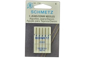 Schmetz Jeans (Denim) - Aghi per macchina da cucire per uso domestico, misura: 90/14